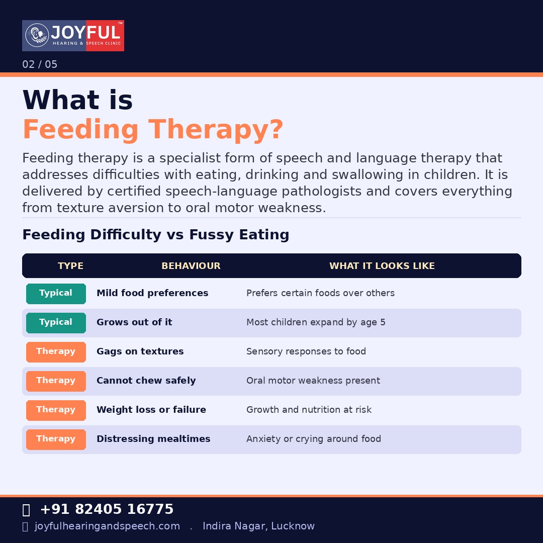 What is Feeding Therapy