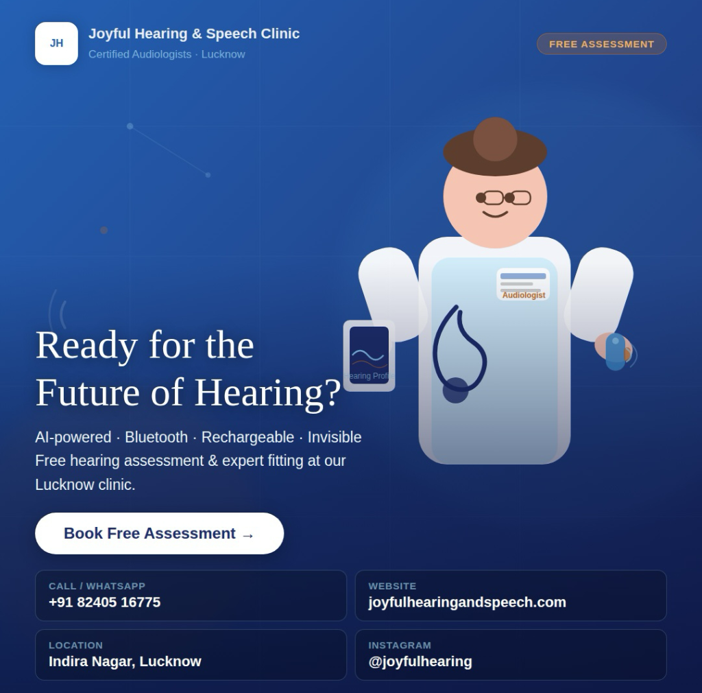 Ready for the Future of Hearing - Joyful Hearing & Speech Clinic